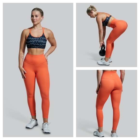 Born Primitive Your Go To 7/8 Crop Leggings Workout Athletic Barre High Waist - Picture 2 of 8